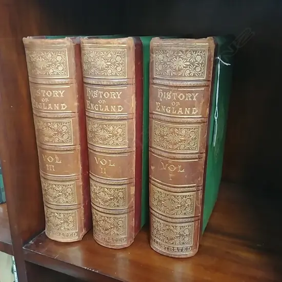 3 VOLS HISTORY OF ENGLAND