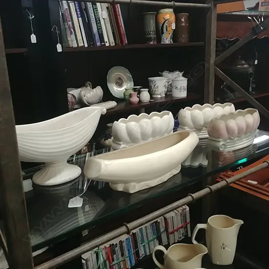 FIVE VASES - C.LYNN, TITIAN & ROYDON