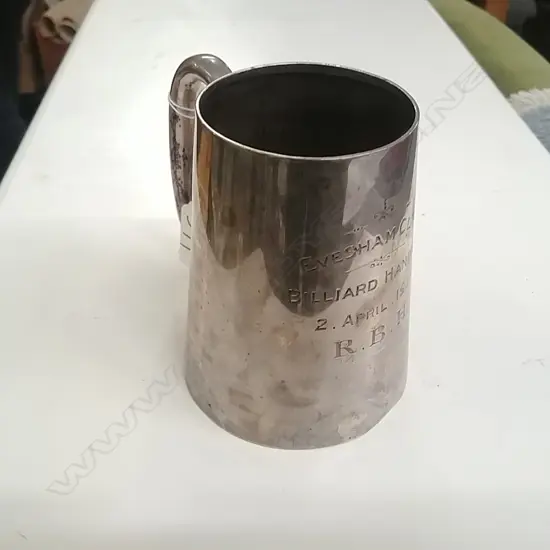 STG SILVER TANKARD 13483