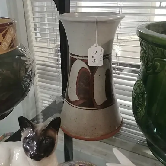 NZ STUDIO POTTERY VASE
