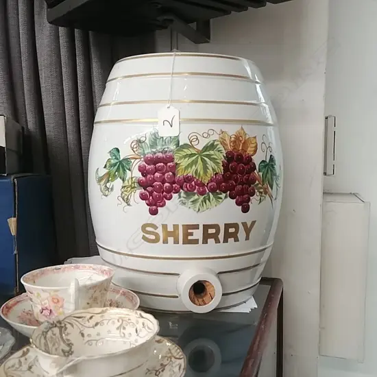 VICTORIAN SHERRY   PUB DISPENSER
