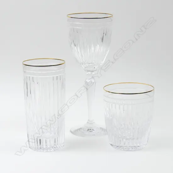 23 assorted Waterford 'Marquise' glasses