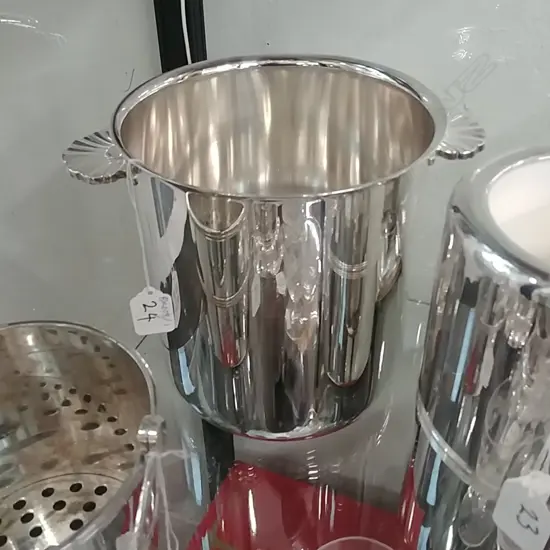CHRISTOFLE SILVER PLATE CHAMPAGNE BUCKET