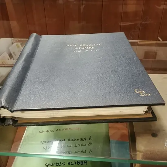 NZ STAMP ALBUM 1855-1977