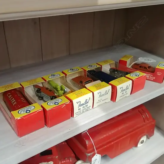 7 MINT & BOXED FUNHO  DIE CAST TOYS