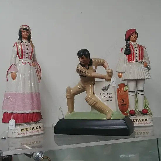 RICHARD HADLEY DECANTER & 2 OTHERS