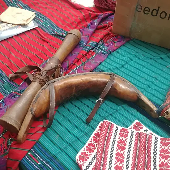 VINTAGE OXEN HARNESS, 2 PIECES