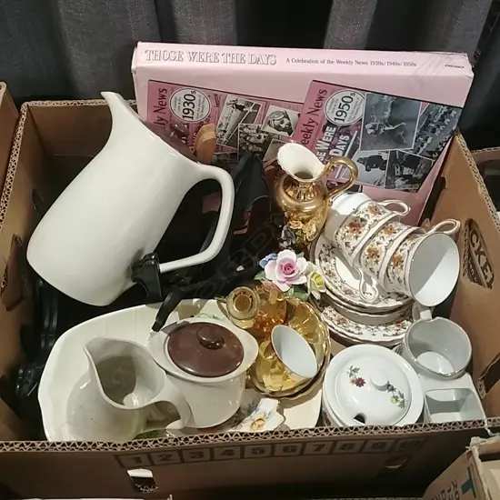 BOX LOT CHINA ETC