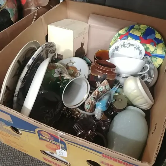 LOT ASST,DOULTON,BRETBY,GLASSWARE ETC