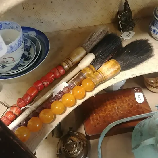 4 CALIGRAPHY BRUSHES