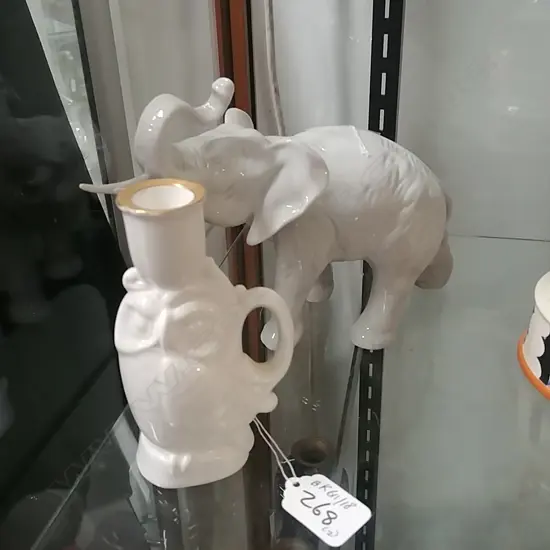 R/DUX ELEPHANT+DOULTON OWL