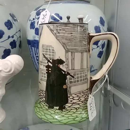 R/DOULTON LIDDED TANKARD