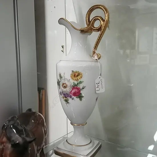 GERMAN PORCELAIN EWER