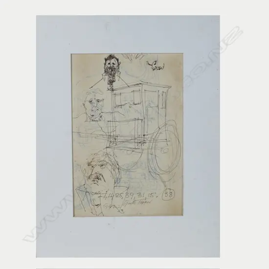 The following 30 lots are the estate collection of Foster Jobling Clark (1930-2017). A 1952 graduate of Elam Art School