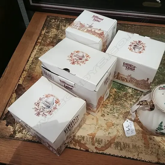 4 BOXED LILLIPUT HOUSES