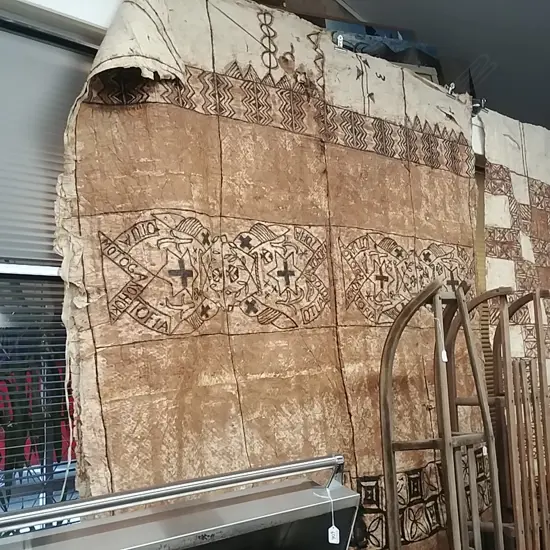 LARGE TONGAN TAPA CLOTH 