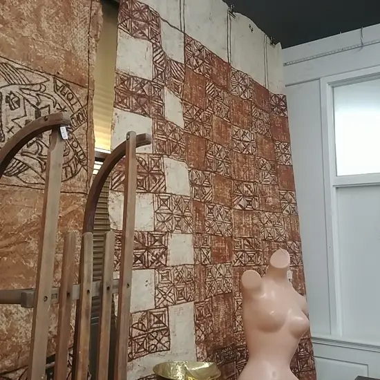 LARGE TONGAN TAPA CLOTH 