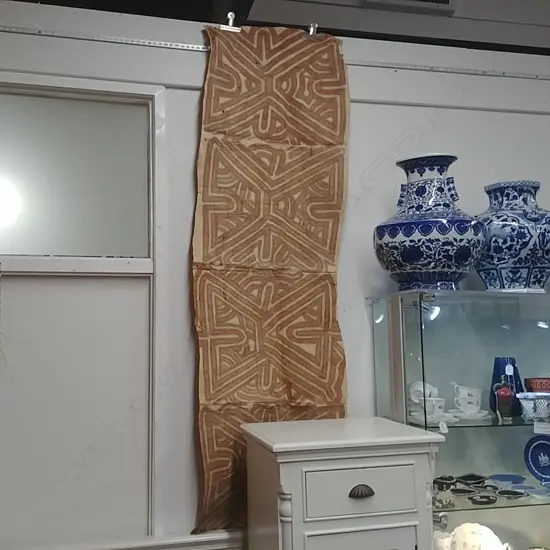 LARGE TONGAN TAPA CLOTH