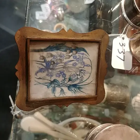 MINIATURE IVORY PAINTING