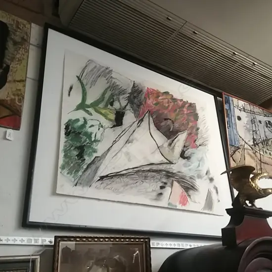 KATE COOLAHAN PASTEL DATED 1985