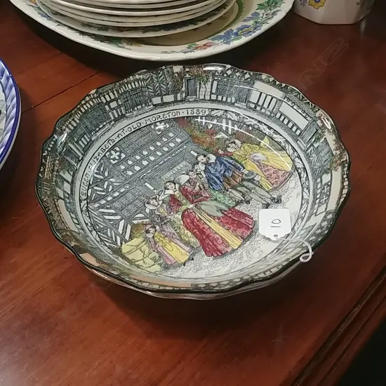 TWO ROYAL DOULTON BOWLS - MORETON & OTHER