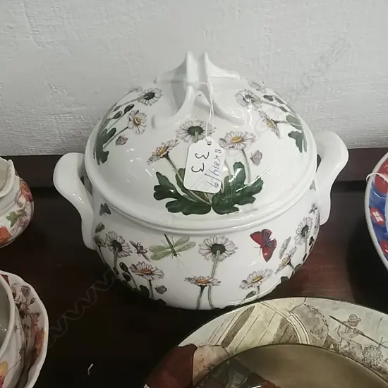 PORTMEIRION LIDDED CASSEROLE