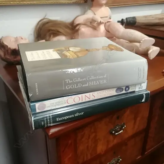 3 REF. BOOKS - COINS/GOLD/SILVER 