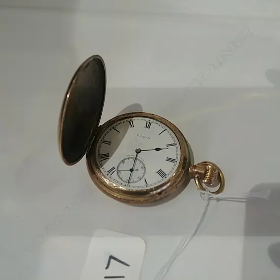 ELGIN R/GOLD POCKET WATCH
