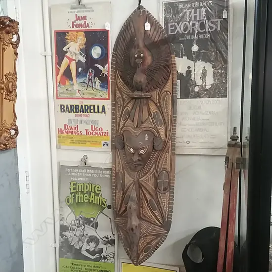 PNG CARVED GOPE BOARD
