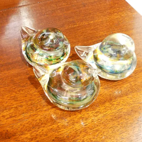 3 GLASS BIRDS 