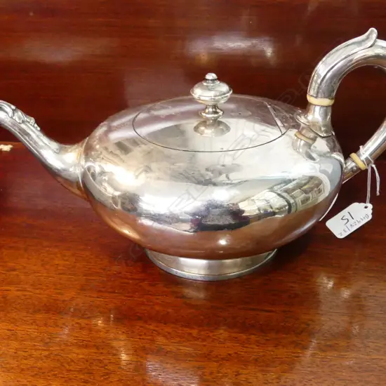 SHEFFIELD PLATE TEAPOT