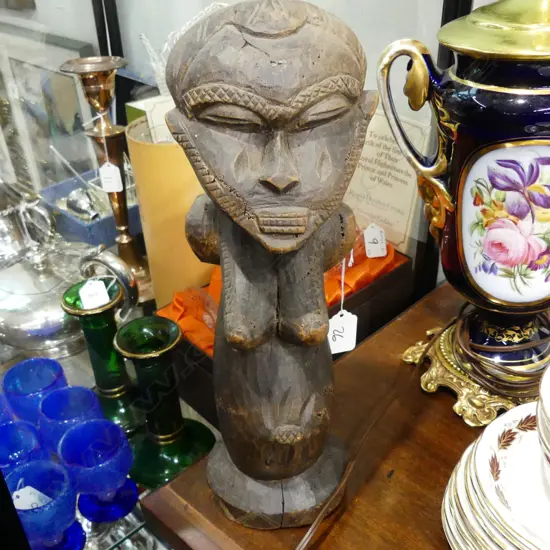 AFRICAN CARVED WOOD FIGURE