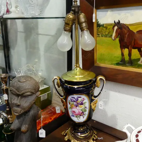 ROCKINGHAM LAMP BASE NO SHADE 