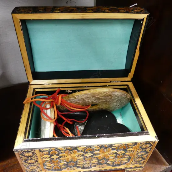 SMALL CHEST W CONTENTS