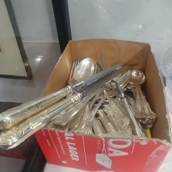 LARGE SET EPNS CUTLERY