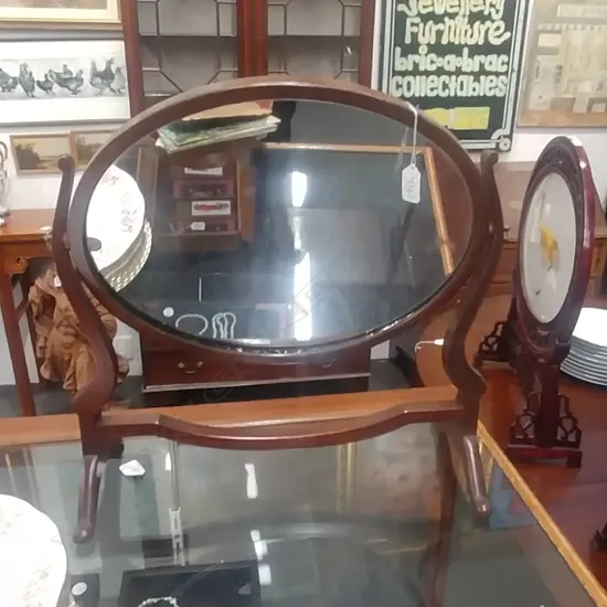 SMALL TOILET SWING MIRROR