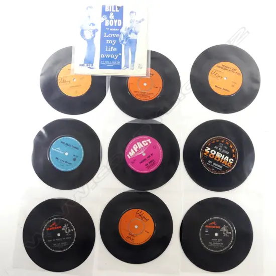 Eleven NZ 45rpm singles