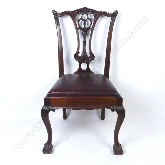 CHIPPENDALE STYLE CHAIR