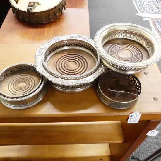 9 ASST WINE COASTERS