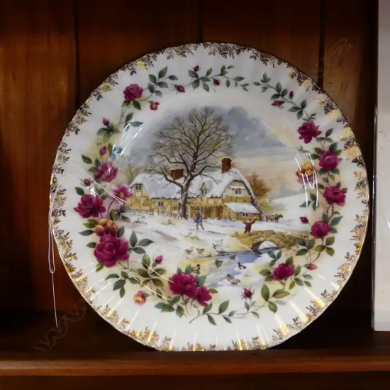 R/ALBERT OCR  WINTER DISPLAY PLATE