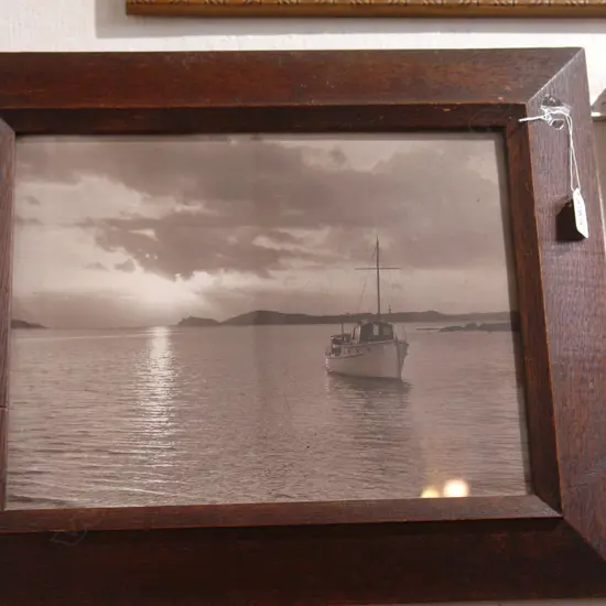 VINTAGE BAY OF ISLANDS B&W PHOTO + PRINT