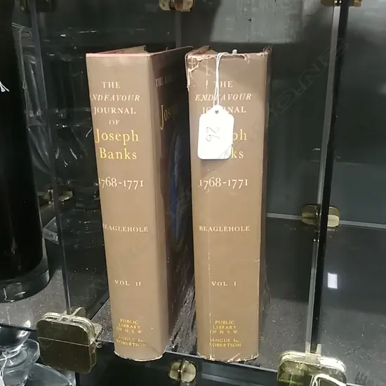 THE ENDEAVOUR JOURNAL OF J BANKS VOL ONE AND TWO