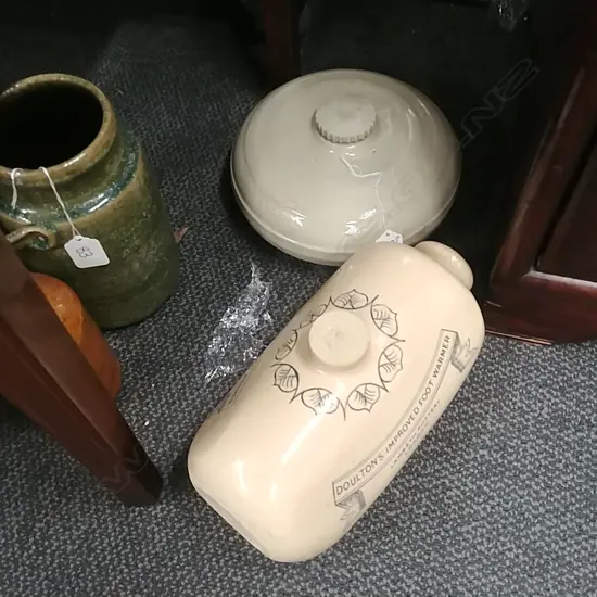 2 STONE HOTWATER BOTTLES