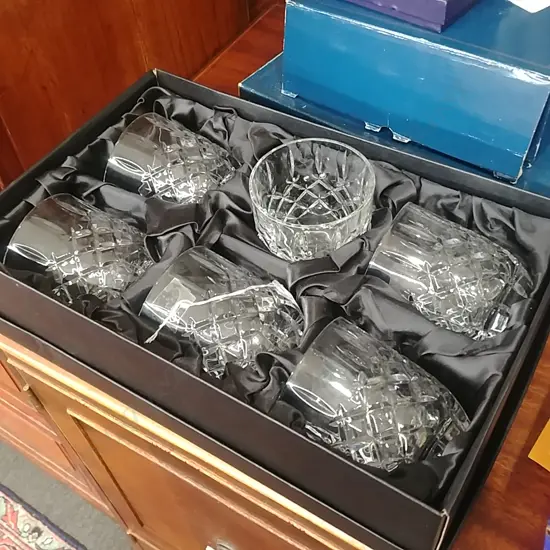 SET OF 6 WEBB WHISKY TUMBLERS