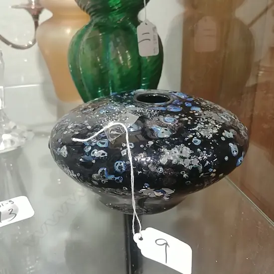 PETER GOSS GLASS VASE