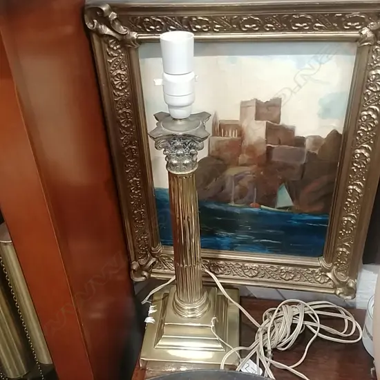 BRASS SIDE LAMP