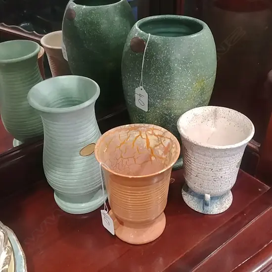 4 SALISBURY VASES