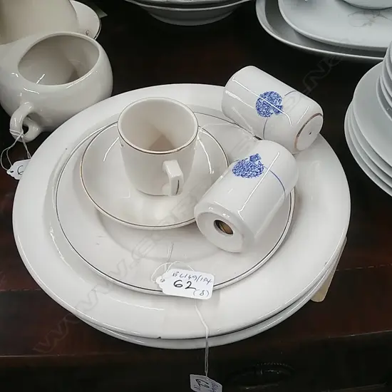 ASST C/LYNN GOVT ISSUE TABLE WARE ETC