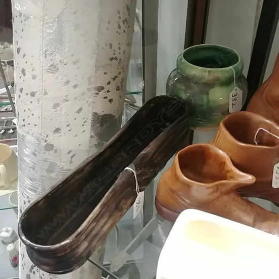 C/LYNN SQUAT VASE & TROUGH