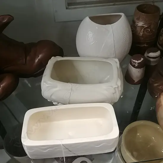 C/LYNN VASES x2 + 1 TEMUKA